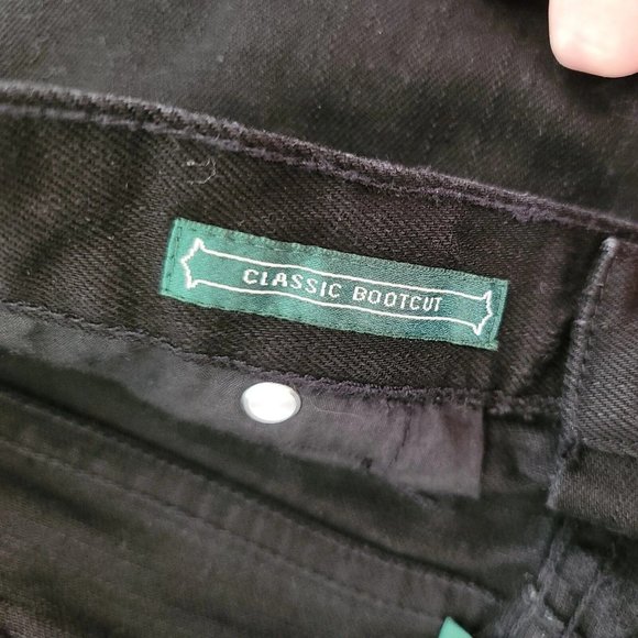 Lauren Ralph Lauren Women's Black Jeans Size 5 Classic Bootcut - Picture 4 of 9
